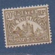 MADAGASCAR          N°  YVERT  :  TAXE 12  NEUF SANS GOMME    ( SG  1/41 ) - Segnatasse