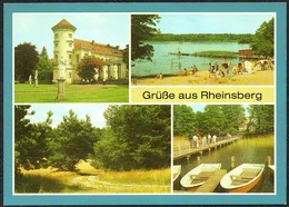 D2925 - TOP Rheinsberg Schloß FDGB Erholungsheim Ernst Thälmann - Bild Und Heimat Reichenbach - Rheinsberg