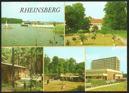 D2924 - TOP Rheinsberg Waldcafe FDGB Erholungsheim Ernst Thälmann - Bild Und Heimat Reichenbach - Rheinsberg