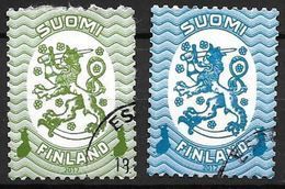 Finlande 2017 N°2491/2492 Oblitérés Issus Du Bloc Indépendance - Used Stamps