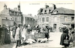 N°1617 T -cpa Flers -marché Aux Cochons- - Marchés