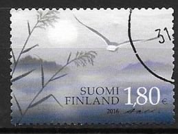 Finlande 2016 N° 2406 Oblitéré, Timbre De Deuil - Gebraucht