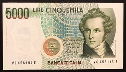 5000 LIRE VINCENZO BELLINI SERIE C 1992 Q.fds/fds LOTTO 2560 - 5000 Lire