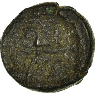 Monnaie, Constans II, Decanummium, 660-661, Constantinople, TB+, Cuivre - Bizantine