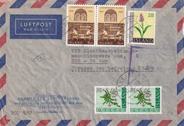 ISLANDE 1969 PLI AERIEN DE REYKJAVIK - Storia Postale