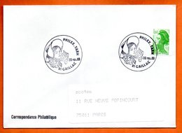 81 GAILLAC PHILEX TARN  1983 Lettre Entière N° AB 156 - Commemorative Postmarks