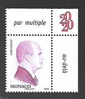 Monaco 2020 - Yv N° 3218 ** - Le Prince Albert - Nuevos