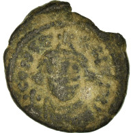 Monnaie, Constans II, Demi-Follis, 643-647, Carthage, TB+, Cuivre, Sear:1057 - Byzantinische Münzen