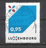 LUXEMBOURG 2016 - NEW SIGNATURE - POSTALLY USED OBLITERE GESTEMPELT USADO - Gebraucht