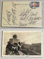 Cartolina Illustrata Ingresso Alla Seconda Torre - Anno 1933 - Storia Postale