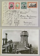 Cartolina Illustrata Per La Svizzera La Seconda Torre - 14/09/1933 "in Tariffa" - Briefe U. Dokumente