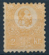 * 1871 Kőnyomat 2kr Használatlan (*110.000) (részben Eredeti Gumi, Betapadás / Partly Original Gum, Gum Disturbance) - Other & Unclassified