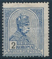 ** 1909 Turul 2K (40.000) Mindkét Irányban Elfogazva - Sonstige & Ohne Zuordnung