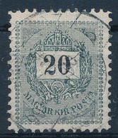 O 1898 20kr 11 1/2 Fogazással (20.000) - Andere & Zonder Classificatie