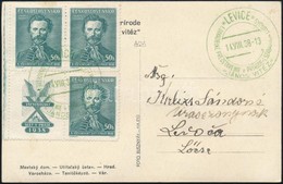 1938 Képeslap A Lévai János Vitéz Szabadtéri Előadás  Alkalmi Bélyegzésével Budapestre. HUNGÁRIKA! - Otros & Sin Clasificación