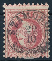 O 1867 5kr Erősen Képbe Fogazott Bélyeg 'SZAMOBOR' (Gudlin 500 Pont) - Sonstige & Ohne Zuordnung