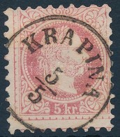 O 1867 5kr 'KRAPINA' (Gudlin 200 Pont) - Otros & Sin Clasificación