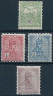 ** 1913 Turul Olajzöld 60f + 1K, 2K, 5K (15.000) - Other & Unclassified