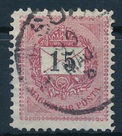 O 1898 15kr 11 1/2 Fogazással (15.000) - Andere & Zonder Classificatie