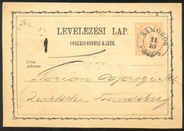 1874 Díjjegyes Levelezőlap / PS-card 'SAMOBOR' (Gudlin 250 Pont) - Otros & Sin Clasificación