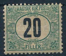 ** 1903 Zöldportó 20f 'A' (13.000) - Other & Unclassified