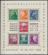 ** 1938 Eucharisztikus Blokk (10.000) (kis Saroktörés / Corner Fold) - Sonstige & Ohne Zuordnung