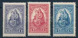 * 1926 Keskeny Madonna Sor, Az 5P Papírránccal (*15.000++) - Sonstige & Ohne Zuordnung