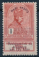 * 1914 Hadi Segély 1K (*13.000) - Other & Unclassified