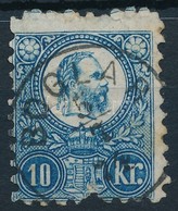 O 1871 Réznyomat 10kr 'BOGLÁR' (Gudlin 150 Pont) - Autres & Non Classés