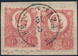 1871 Réznyomat 2 X 5kr 'KÉTEGYHÁZA' (Gudlin 150 Pont) - Autres & Non Classés