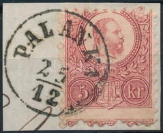 1871 Réznyomat Képbe Fogazott 5kr 'PALANKA' (Gudlin 150 Pont) - Autres & Non Classés