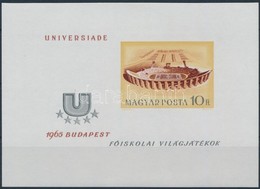 ** 1965 Universiade Vágott Blokk (4.000) - Autres & Non Classés