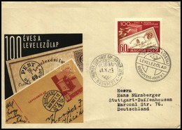 1969 Évfordulók - Események (VII.) 60f Vágott Bélyeg FDC-n - Sonstige & Ohne Zuordnung