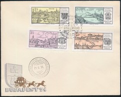 1971 Budapest 71 Vágott Sor FDC - Sonstige & Ohne Zuordnung