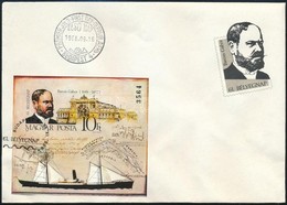 1988 Bélyegnap (61.) Vágott Blokk FDC (7.000) - Autres & Non Classés