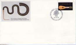 Canada. Enveloppe FDC. Musique. Mondore XVIIIe Siècle - 1991-2000