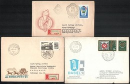 1962-1974 3 Db FDC Aczél Györgynek Címezve - Sonstige & Ohne Zuordnung