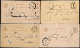 10 Db Használt Díjjegyes Levelezőlap Az 1870-1880-as évekből - Sonstige & Ohne Zuordnung