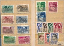 O 1946-1947 Bélyegjubileum, Vasútjubileum, Parasztnapok, S.A.S., Harminc éves A Szovjetunió Sorok (15.000) - Andere & Zonder Classificatie