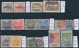 O Japán 1920-1925 17 Klf Bélyeg (Mi EUR 286.-) - Autres & Non Classés