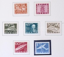 * Svédország 1920-1952  Gyűjtemény Postai Ajándék Albumban / Collection In Album Of The Swedish Post (**Mi EUR Min. 2.50 - Autres & Non Classés