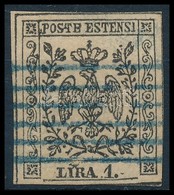 O Olaszország Modena 1852 Mi 6I. Garancia Nélkül - Sonstige & Ohne Zuordnung