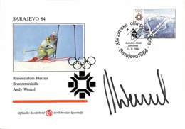 [902909]TB//-Yougoslavie 1984 - SARAJEVO, Andy Wenzel, Sports, Ski, Jeux Olympiques - Sonstige