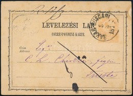 1874 Díjjegyes Levelezőlap / PS-card 'BAKAR-BUCCARI' Trieste - Sonstige & Ohne Zuordnung