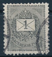O 1898 1kr 11 1/2-es Fogazással - Autres & Non Classés