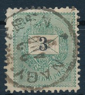 O 1898 3kr 11 1/2-es Fogazással - Sonstige & Ohne Zuordnung