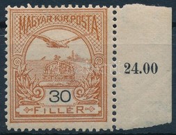 * 1906 Turul 30f ívszéli Bélyeg - Andere & Zonder Classificatie