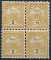 ** * 1908 Turul 2f Négyestömb, 3 Bélyeg Postatiszta - Sonstige & Ohne Zuordnung