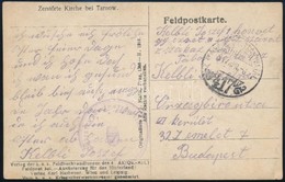1917 Tábori Posta Képeslap / Field Postcard 'M.KIR. BUDAPESTI HONVÉD GYALOGEZRED' + 'TP 417' - Other & Unclassified