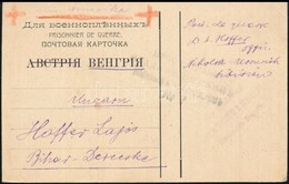 1919 Hadifogoly Levelezőlap / POW Postcard From Nikolsk Ussuriysk Russia - Autres & Non Classés